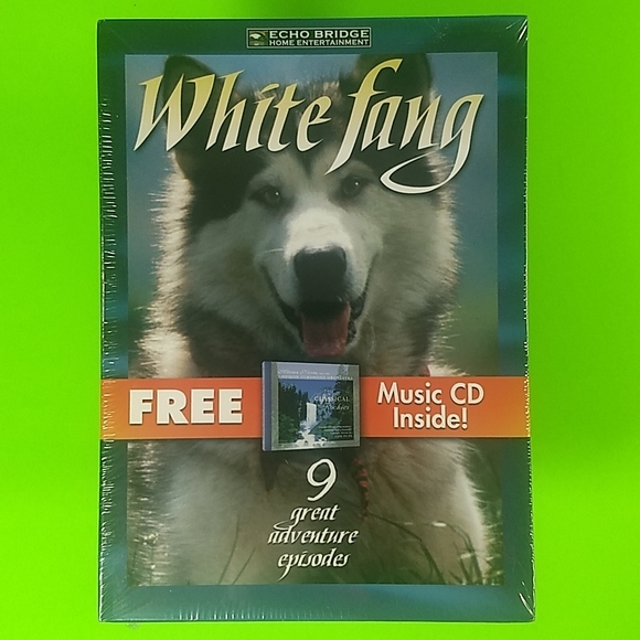 White Fang DVDs and Bonus CD, Factory Sealed box set - Picture 8 of 8